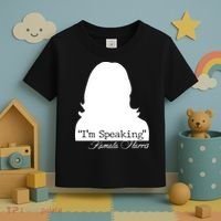 I'm Speaking Kamala Harris Silhouette  Toddler T-Shirt thumb 3