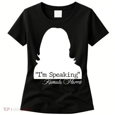 I'm Speaking Kamala Harris Silhouette  Women's T-Shirt