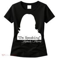 I'm Speaking Kamala Harris Silhouette  Women's T-Shirt thumb 0