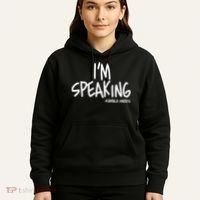 I'm Speaking Kamala Harris Vice President Debate Quote Hoodie thumb 5