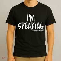 I'm Speaking Kamala Harris Vice President Debate Quote T-Shirt thumb 3