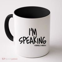 I'm Speaking Kamala Harris Vice President Debate Quote Coffee Mug thumb 0