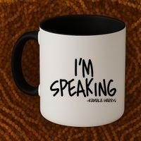 I'm Speaking Kamala Harris Vice President Debate Quote Coffee Mug thumb 2