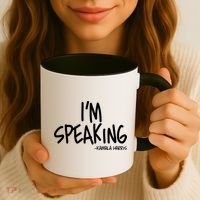 I'm Speaking Kamala Harris Vice President Debate Quote Coffee Mug thumb 3