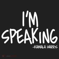I'm Speaking Kamala Harris Vice President Debate Quote Beanie thumb 2