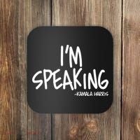 I'm Speaking Kamala Harris Vice President Debate Quote Coaster thumb 0