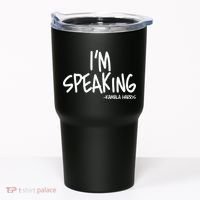 I'm Speaking Kamala Harris Vice President Debate Quote Tumbler thumb 0