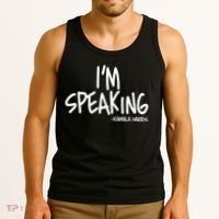 I'm Speaking Kamala Harris Vice President Debate Quote Tank Top thumb 3