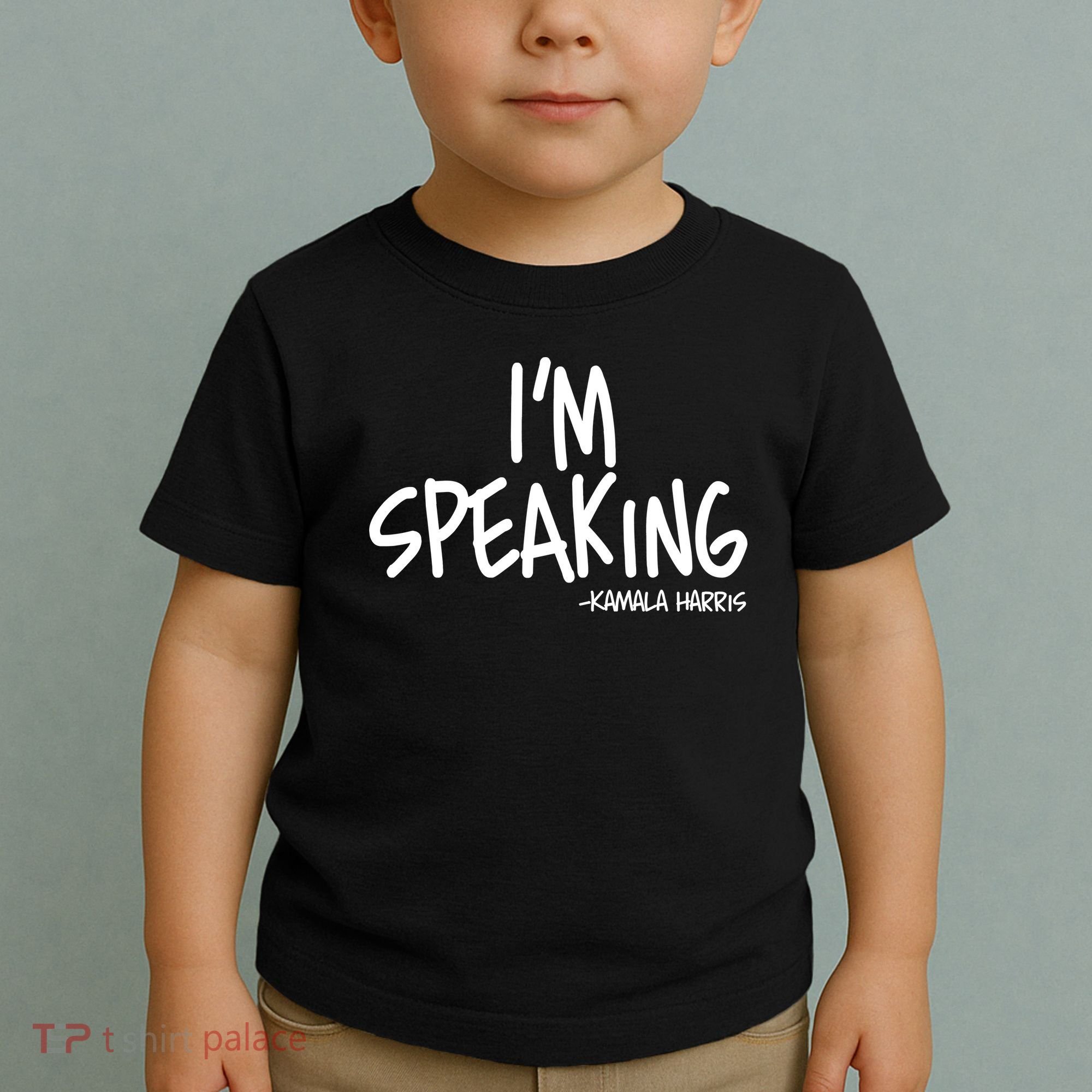I'm Speaking Kamala Harris Vice President Debate Quote Toddler T-Shirt