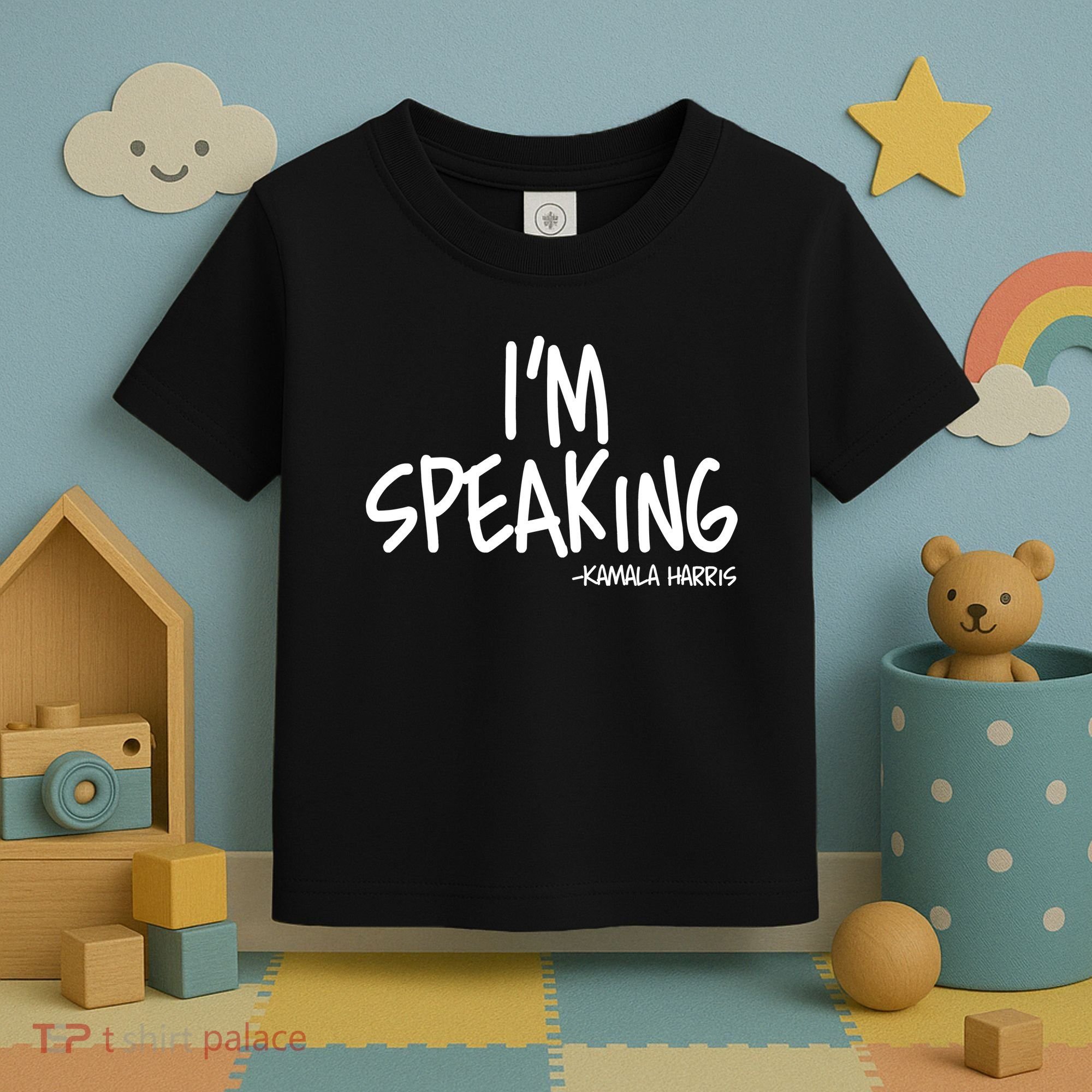 I'm Speaking Kamala Harris Vice President Debate Quote Toddler T-Shirt