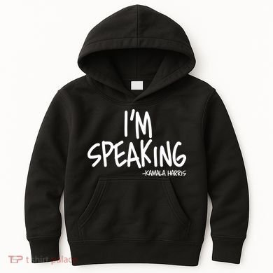 I'm Speaking Kamala Harris Vice President Debate Quote Kids Hoodie