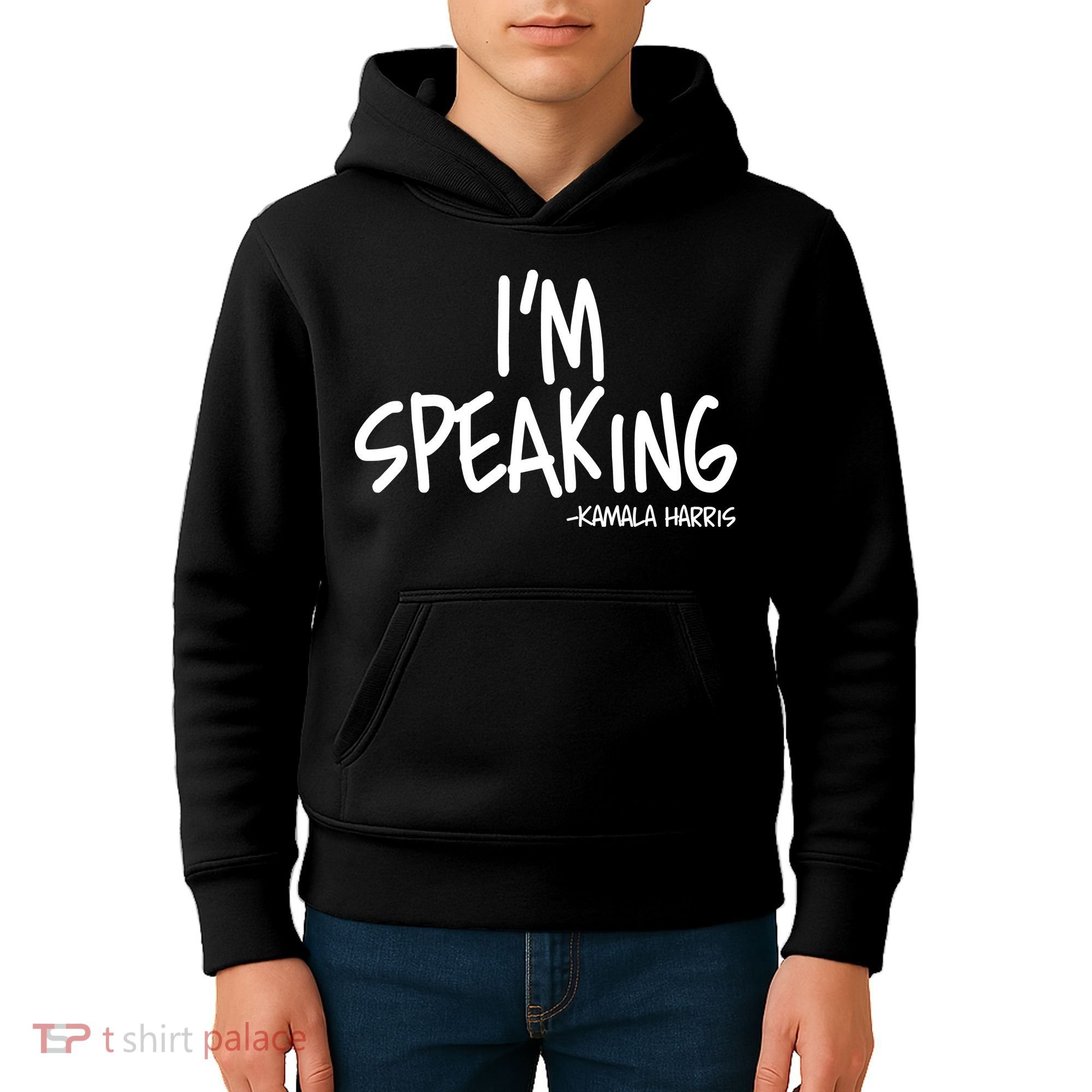 I'm Speaking Kamala Harris Vice President Debate Quote Kids Hoodie