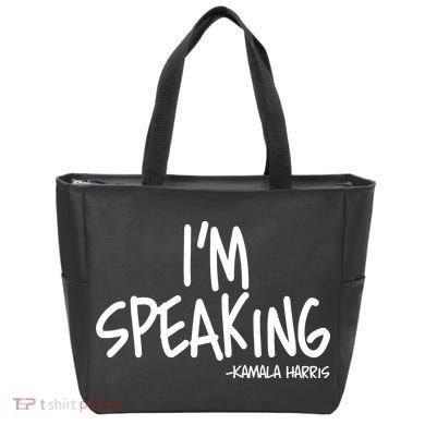 I'm Speaking Kamala Harris Vice President Debate Quote Tote Bag