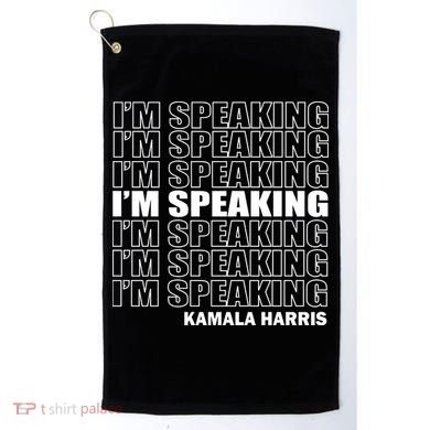I'm Speaking Madam Vice President Golf Towel