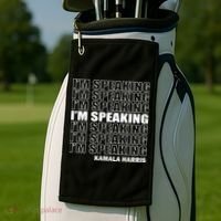 I'm Speaking Madam Vice President Golf Towel thumb 2