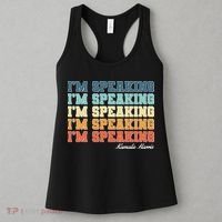 I'm Speaking pattern Kamala Harris Madam Vice President Women's Tank Top thumb 3