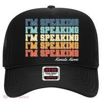 I'm Speaking pattern Kamala Harris Madam Vice President Hat thumb 0