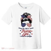 I'm Still A Trump Girl I Make No Apologies Trump 2024 Toddler T-Shirt thumb 0