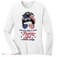I'm Still A Trump Girl I Make No Apologies Trump 2024 Women's Long Sleeve Shirt thumb 0
