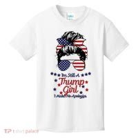 I'm Still A Trump Girl I Make No Apologies Trump 2024 Kids T-Shirt thumb 0