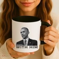 I'm Still With Him President Barack Obama Anti Trump Coffee Mug thumb 3