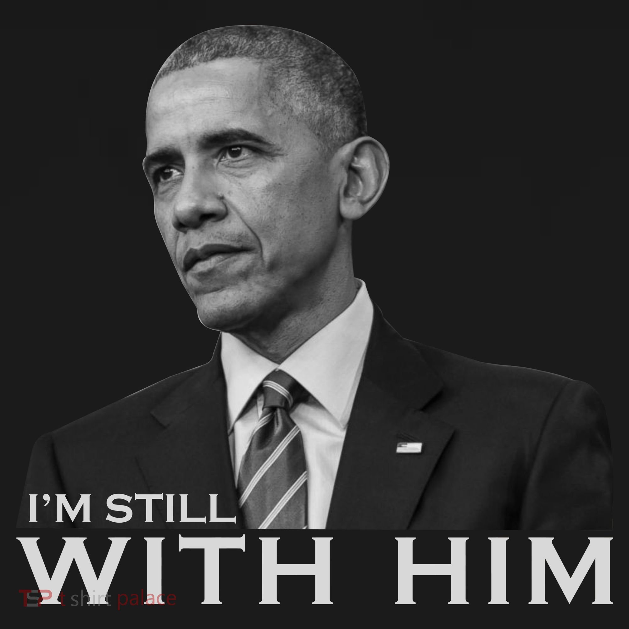 I'm Still With Him President Barack Obama Anti Trump Mousepad