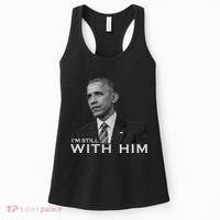 I'm Still With Him President Barack Obama Anti Trump Women's Tank Top thumb 0