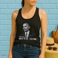I'm Still With Him President Barack Obama Anti Trump Women's Tank Top thumb 2