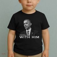 I'm Still With Him President Barack Obama Anti Trump Toddler T-Shirt thumb 2