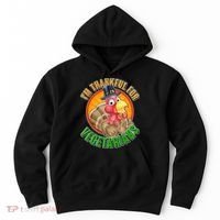 I'm Thankful For Vegetarians Funny Thanksgiving Hoodie thumb 0