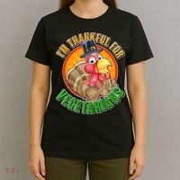I'm Thankful For Vegetarians Funny Thanksgiving T-Shirt thumb 4