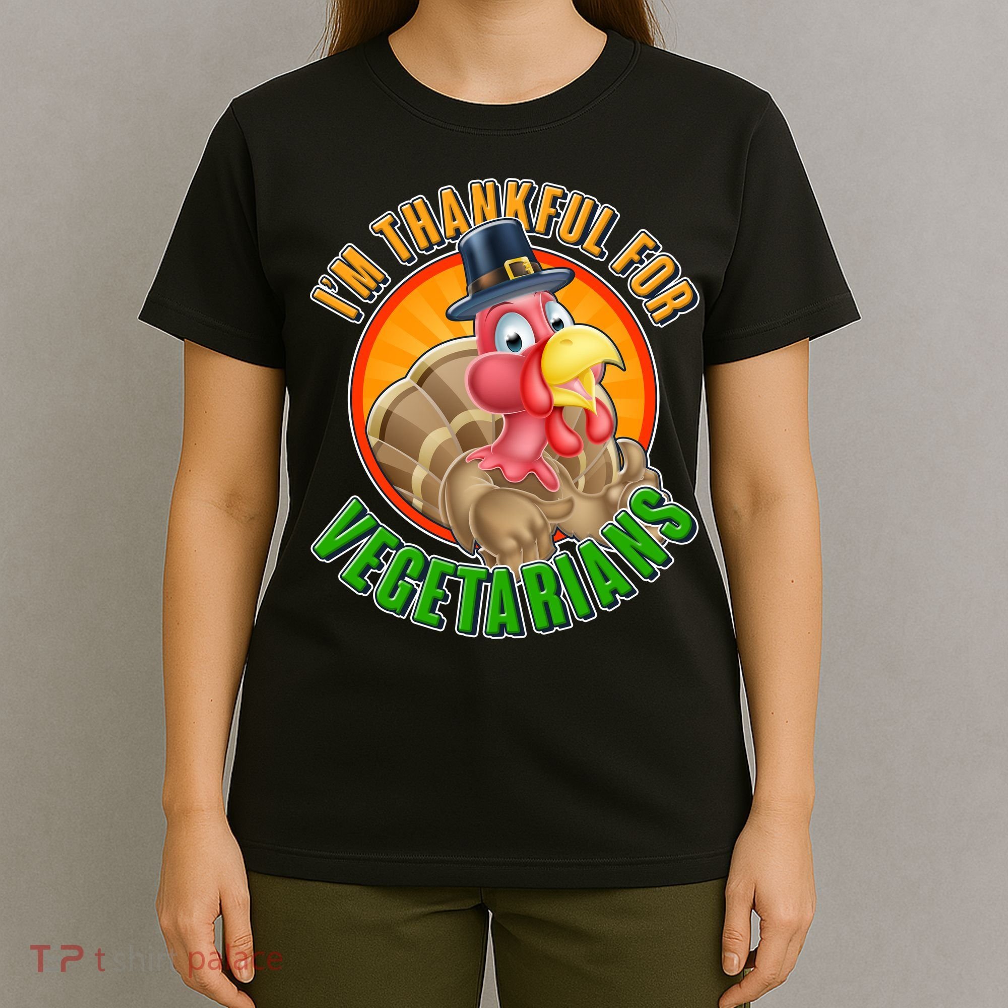 I'm Thankful For Vegetarians Funny Thanksgiving T-Shirt