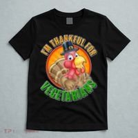 I'm Thankful For Vegetarians Funny Thanksgiving T-Shirt thumb 5