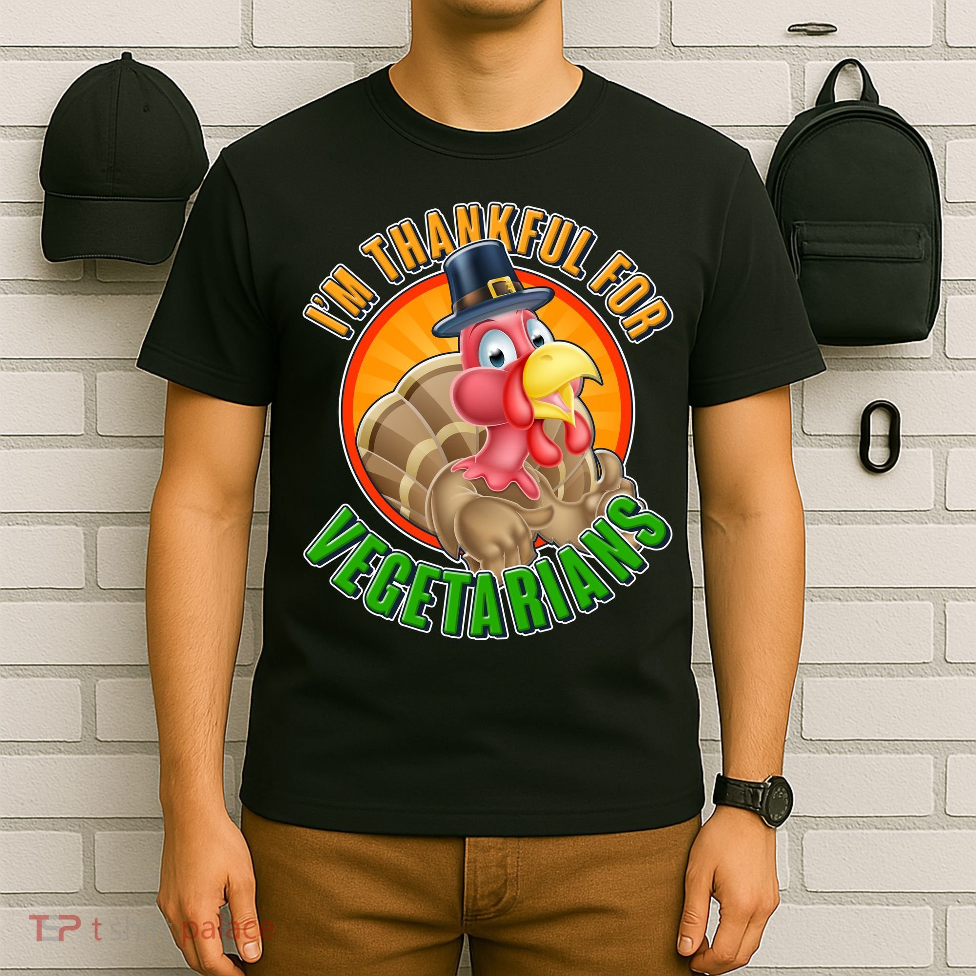 I'm Thankful For Vegetarians Funny Thanksgiving T-Shirt