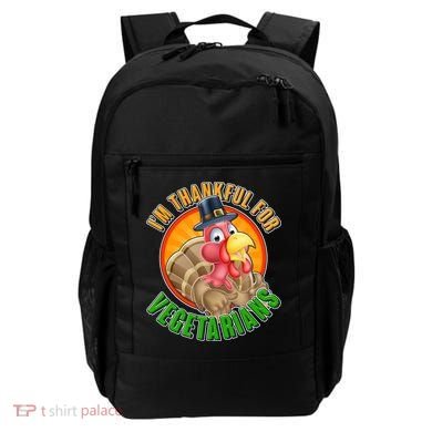 I'm Thankful For Vegetarians Funny Thanksgiving Backpack