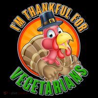 I'm Thankful For Vegetarians Funny Thanksgiving Coffee Mug thumb 5