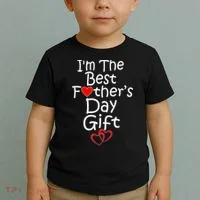 I'm The Best Father's Day Gift Toddler T-Shirt thumb 2