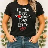 I'm The Best Father's Day Gift Women's T-Shirt thumb 2