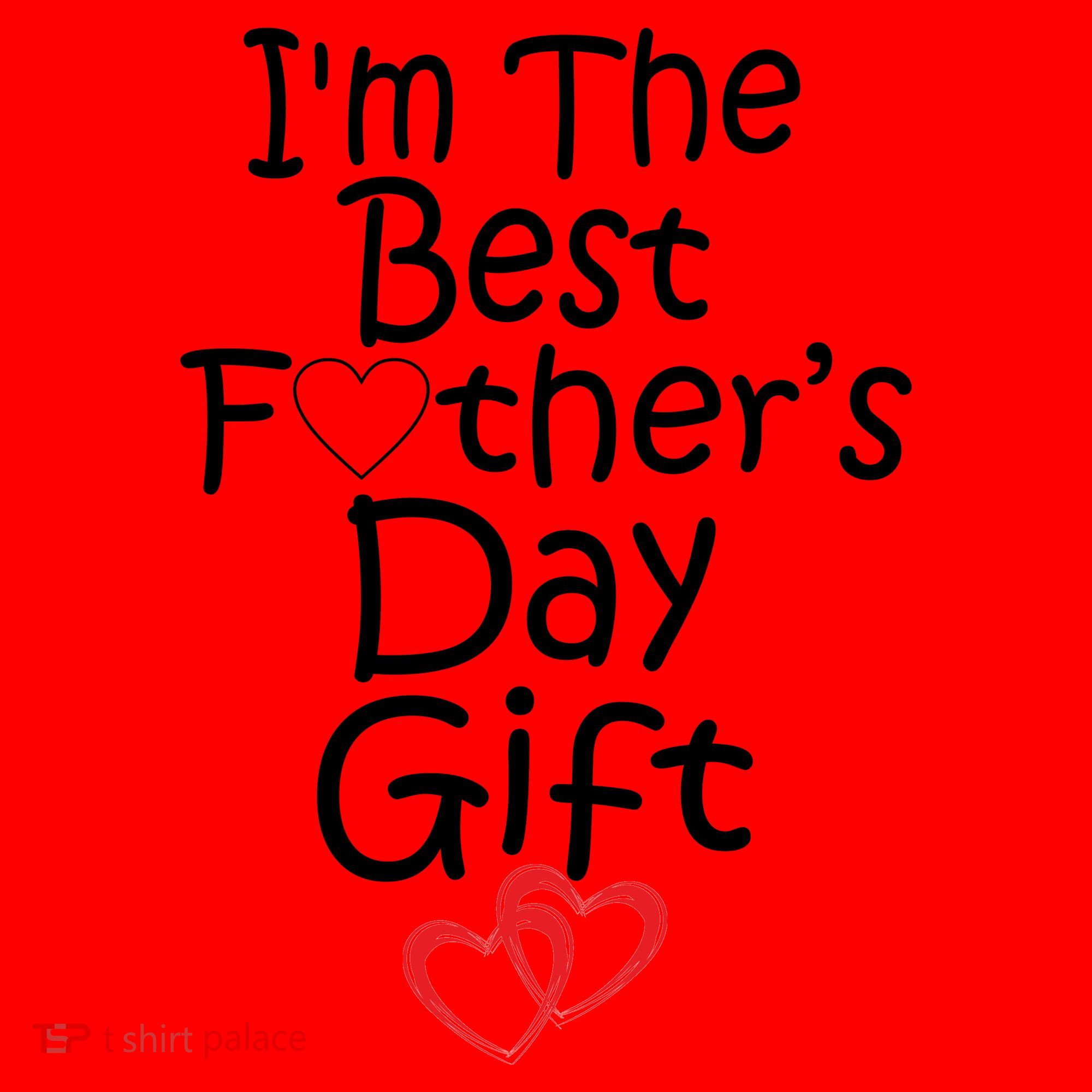 I'm The Best Father's Day Gift Santa Hat