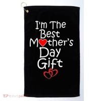 I'm The Best Mother's Day Gift Golf Towel thumb 0