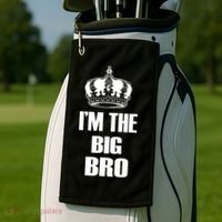 I'm The Big Bro Golf Towel thumb 2