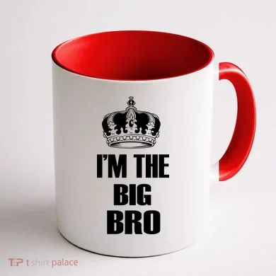 I'm The Big Bro Coffee Mug back