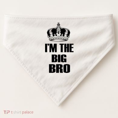 I'm The Big Brother USA-Made Doggie Bandana