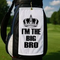 I'm The Big Brother Golf Towel thumb 2