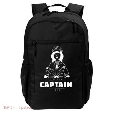 I'm The Captain Here Backpack