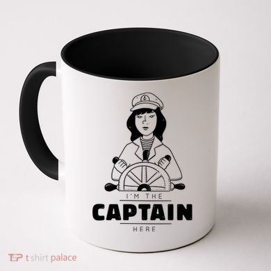 I'm The Captain Here Coffee Mug