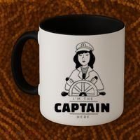 I'm The Captain Here Coffee Mug thumb 2