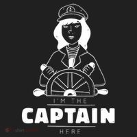 I'm The Captain Here Beanie thumb 2