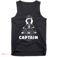 I'm The Captain Here Tank Top thumb 0