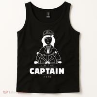 I'm The Captain Here Tank Top thumb 2